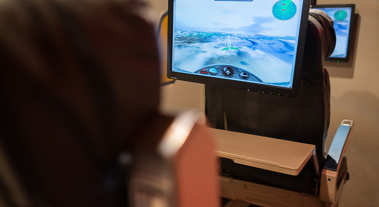 Asiento avión juego