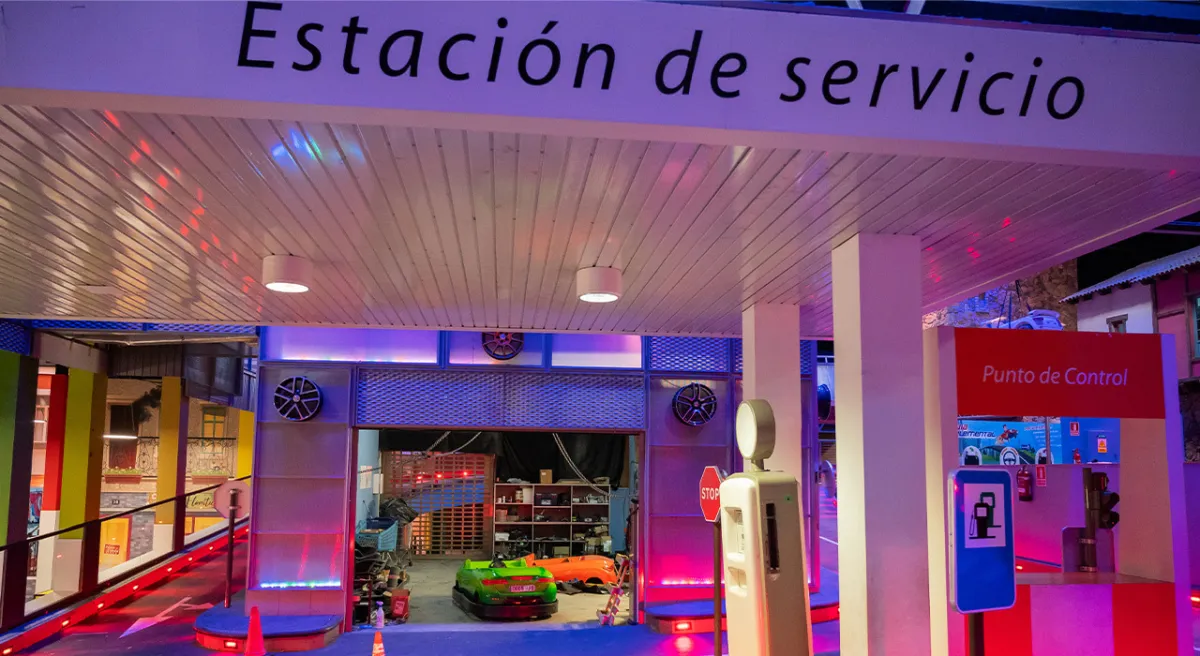 Estación de servicio juego