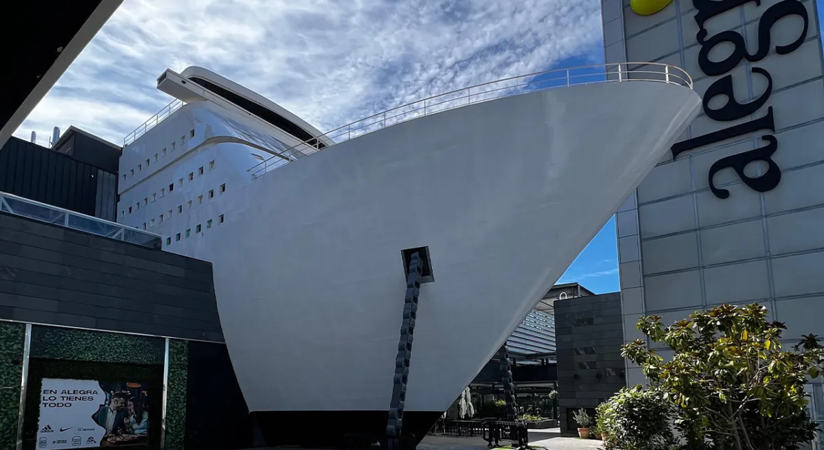 Zona exterior crucero