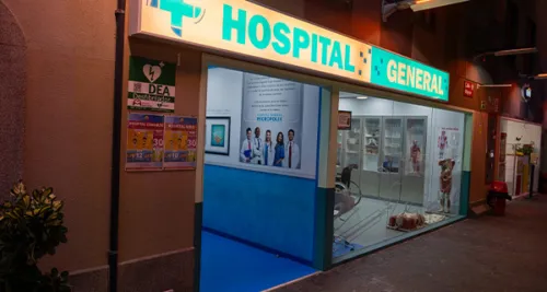 Zona actividad hospital