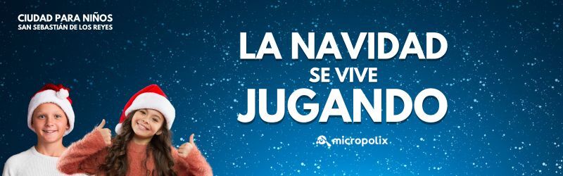 Navidad en Micropolix, la ciudad infantil