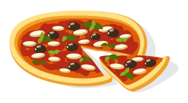 Menu cumple pizza